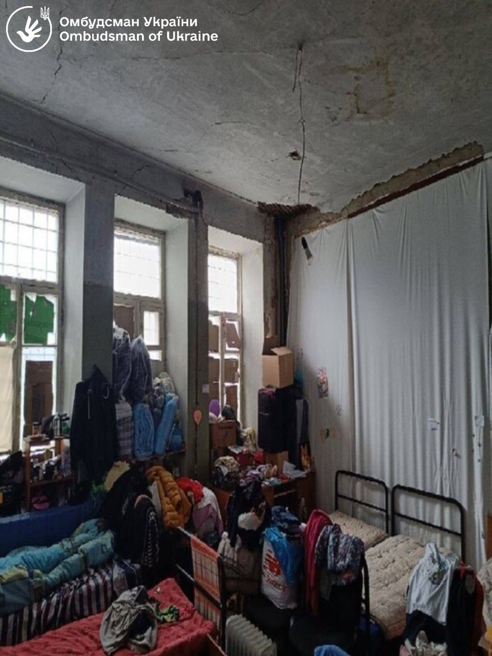 Люди мешкають у жахливих умовах - || фото: t.me/dmytro_lubinetzs