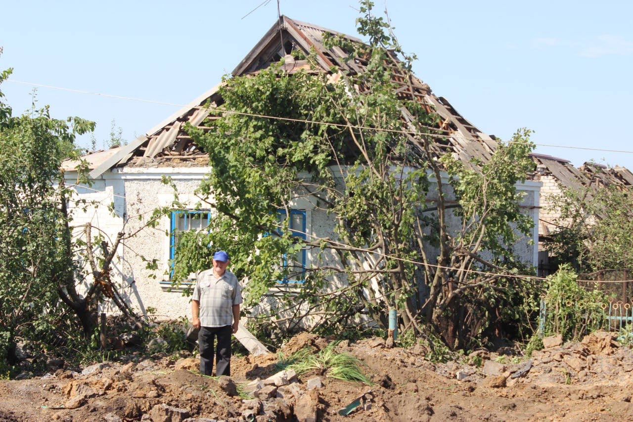 Последствия вражеского удара по Криворожскому району – || фото: t.me/dnipropetrovskaODA