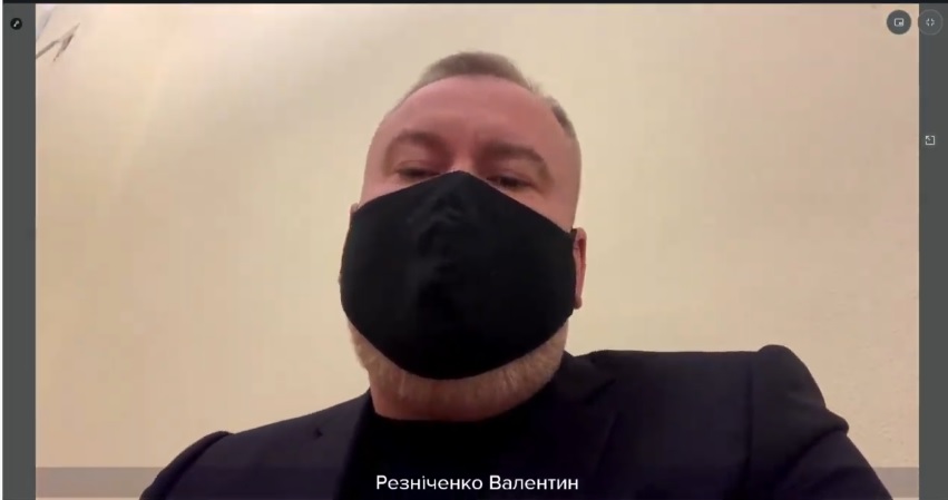 Валентин Резниченко выступил перед министрами 