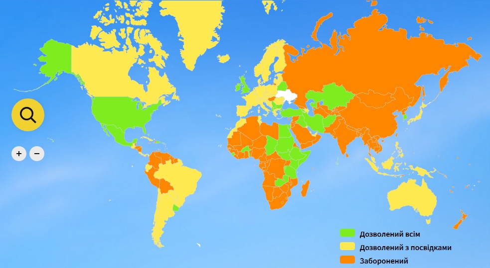Интерактивная онлайн-карта / фото: tripadvisor.mfa.gov.ua