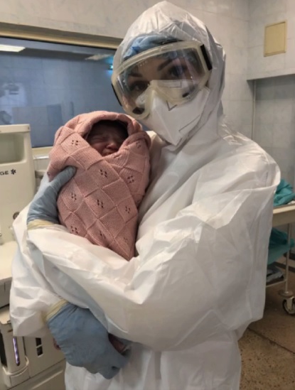 Девочка родилась здоровой / фото: fb Сергей Рыженко