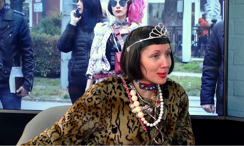 Днепровская Леди Гага / фото: "Сплетни Днепра"