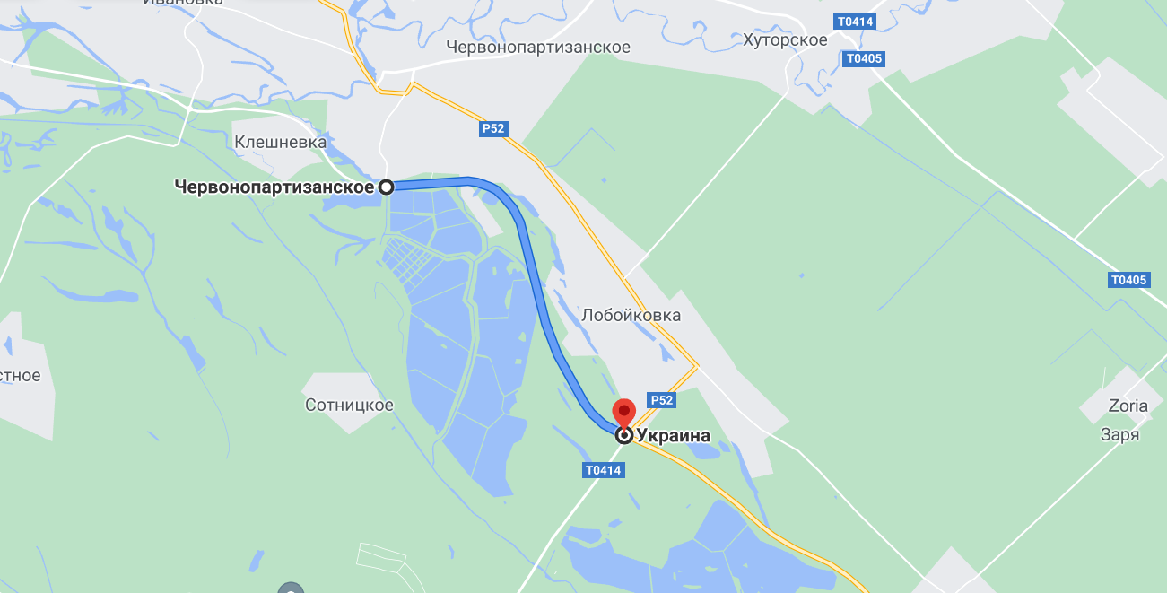 Участок, где ведутся работы - фото: google.com