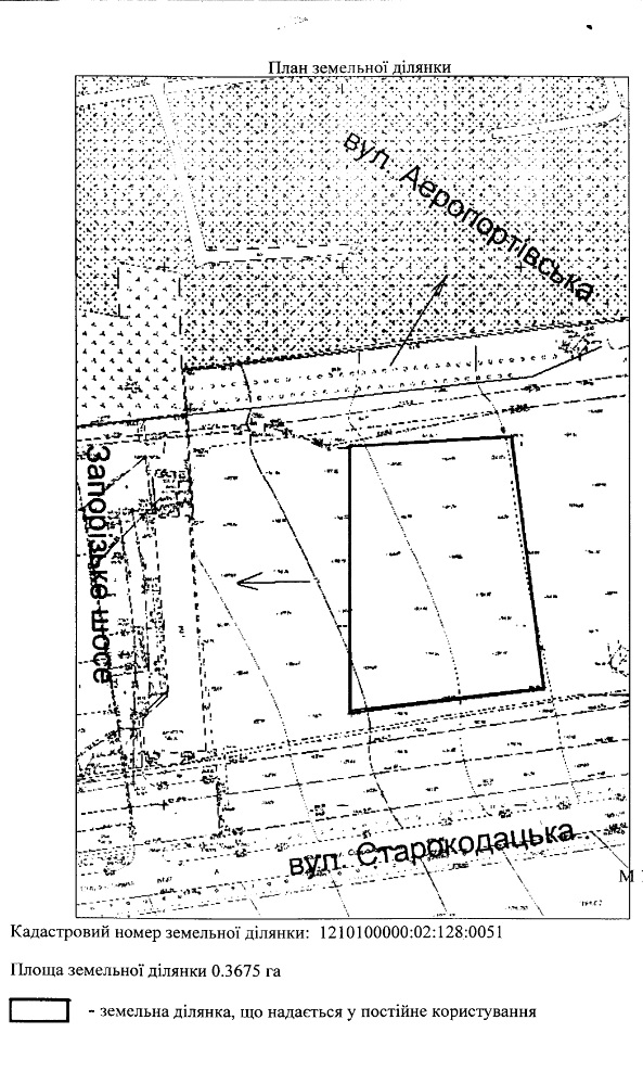 Схема размещения крематория / фото: dniprorada.gov.ua