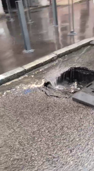 Провал - фото: tg ХД