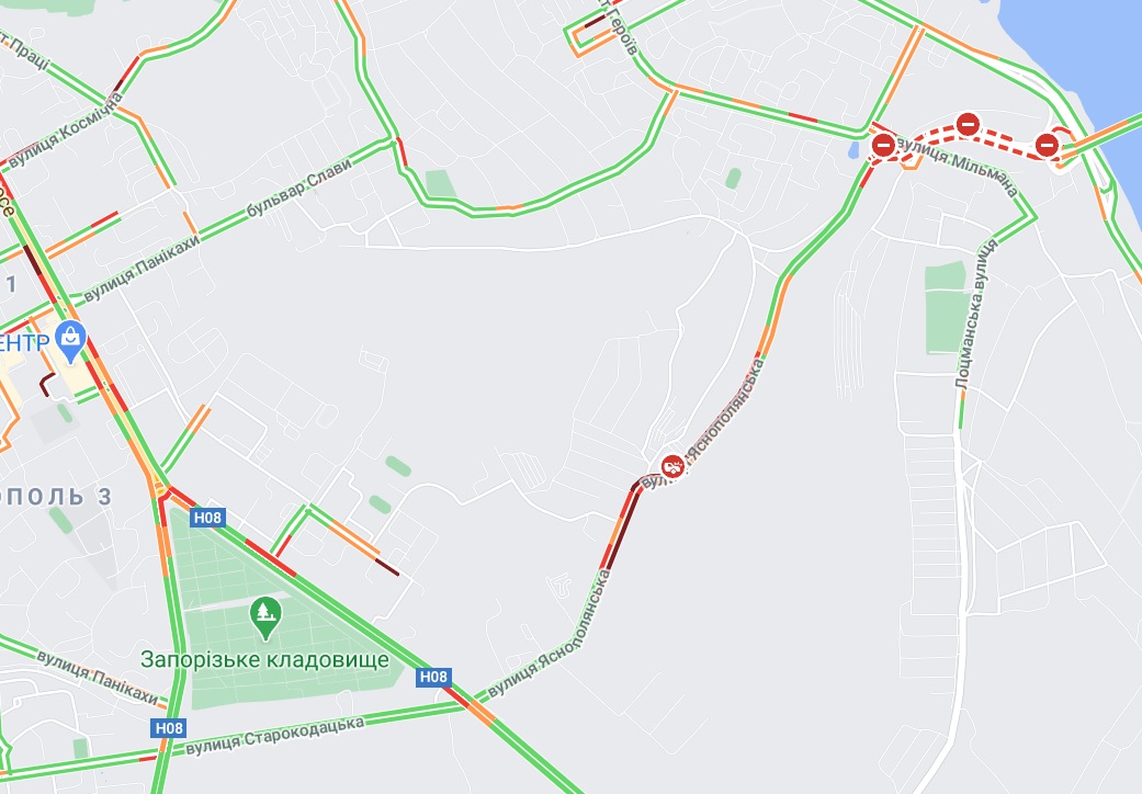 Образовалась пробка - фото: google.com