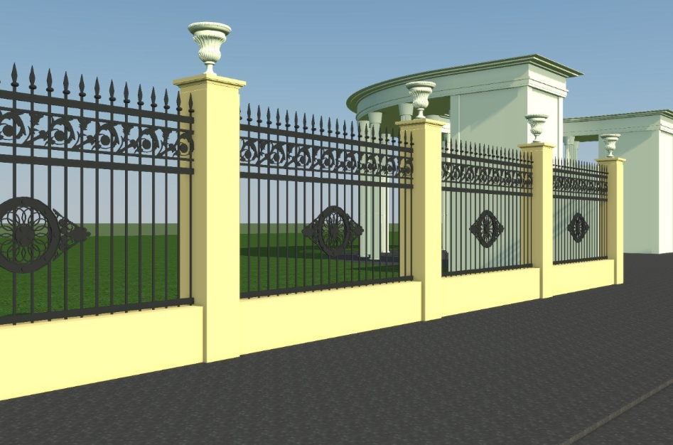 Проект реставрации ограждения / фото: fb Руслан Мороз