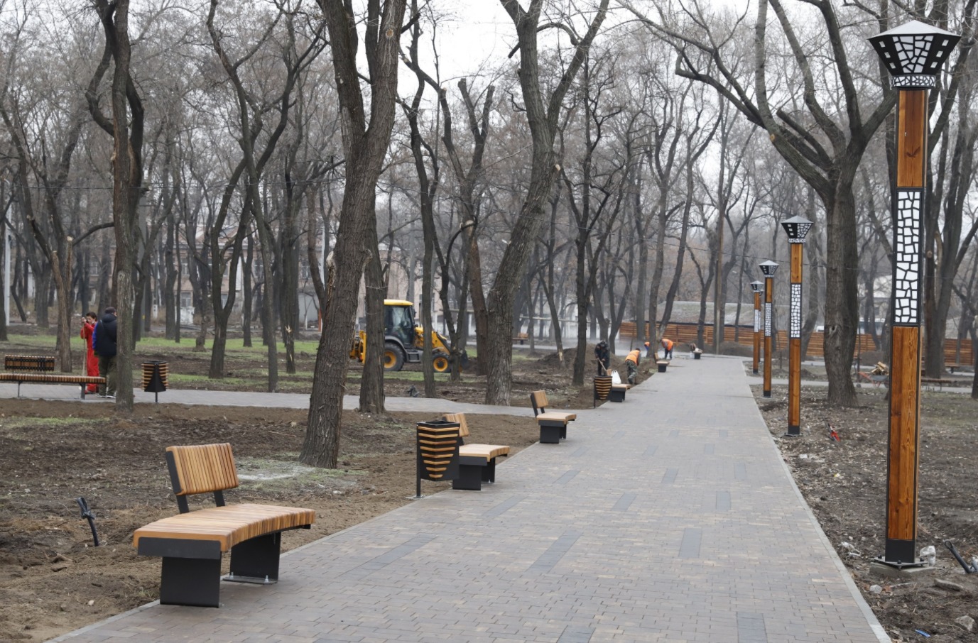 Реконструкция сквера Металлургов в Днепре  - || фото: dniprorada.gov.ua
