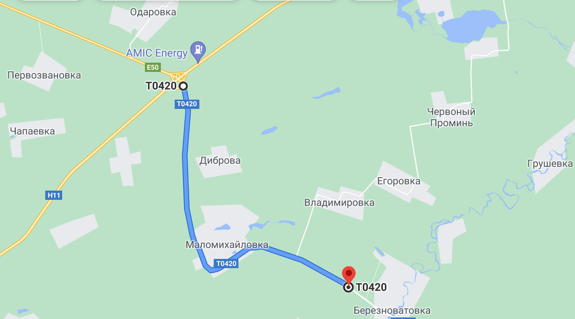 Участок трассы - фото: google.com