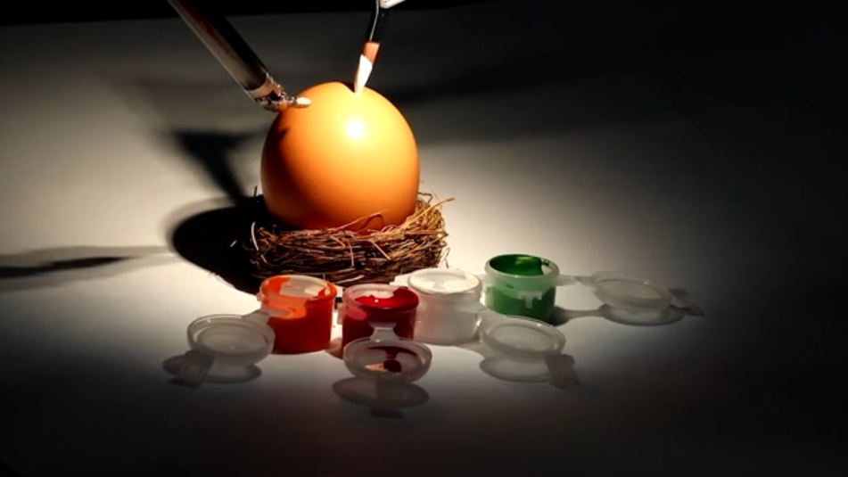 Яйца украшали аккуратно - фото: fb IRIMI Group & Medical Plaza