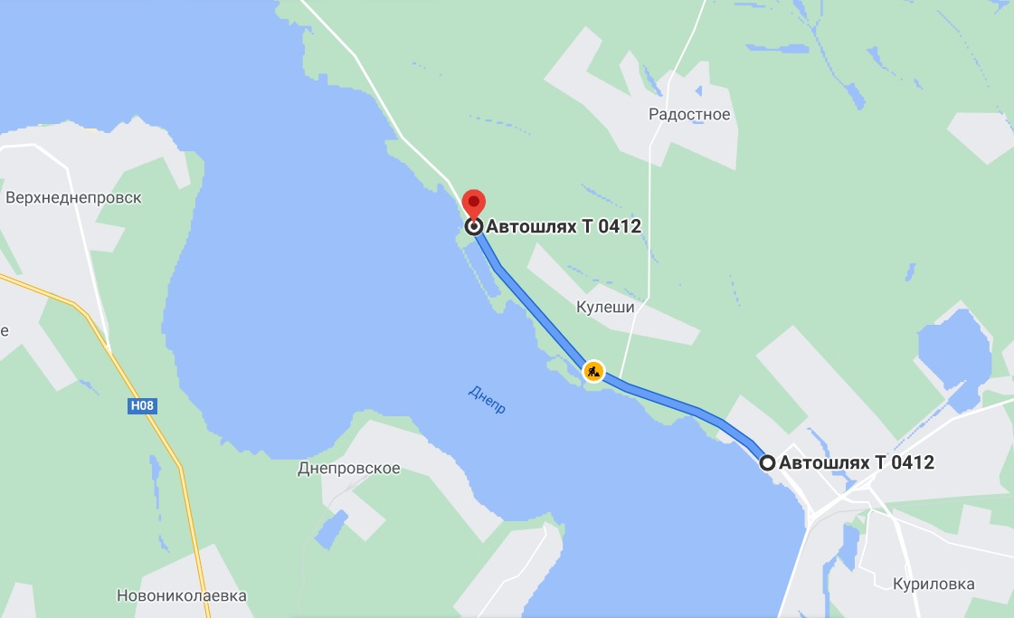 Участок трассы - фото: google.com