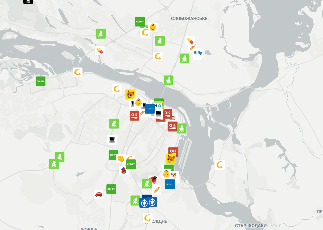 Заведения, которые работают в Днепре при отключении света -