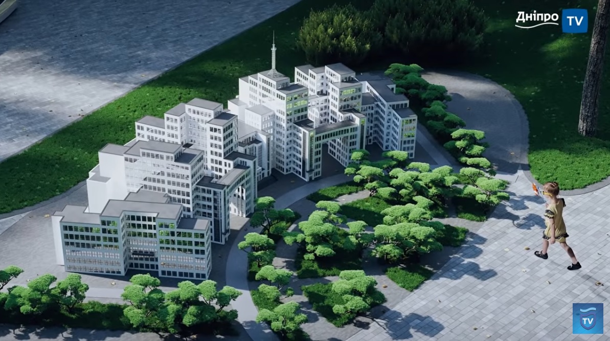 В парке глобы появится "мини-Украина" - фото: dnipro.tv