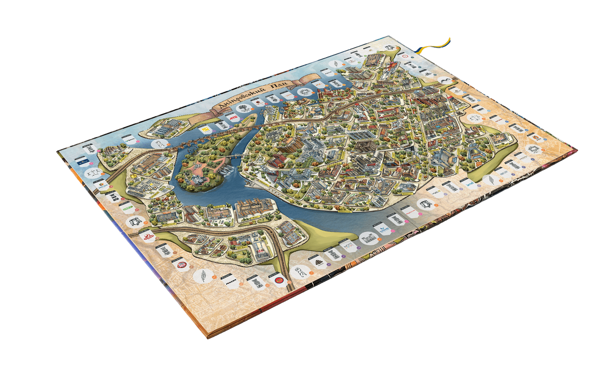 Вот так выглядит карта - фото: grandpan.ua