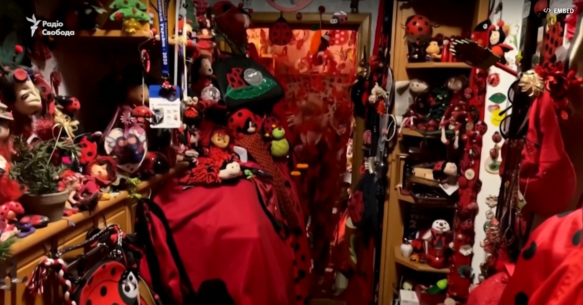 В будущем днепрянка хочет открыть выставку - фото: radiosvoboda.org