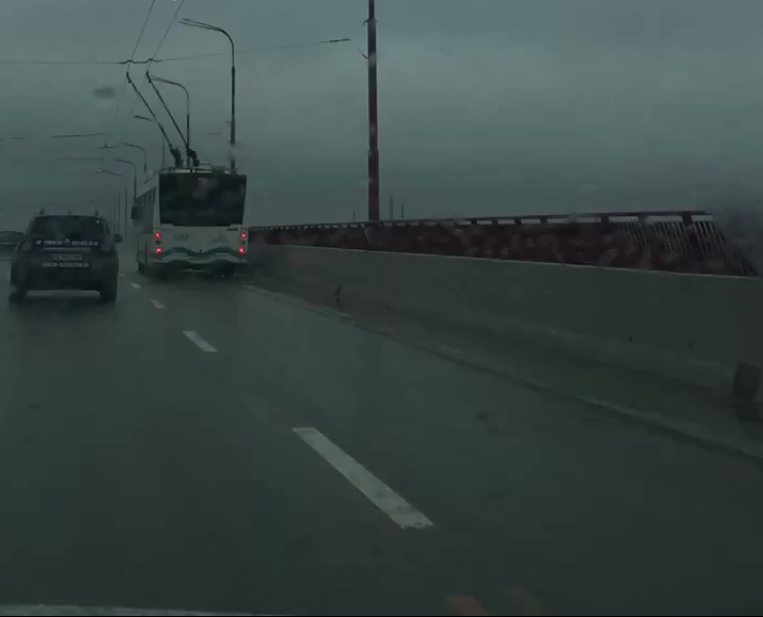 Троллейбусы стоят / фото: Днепр Сейчас