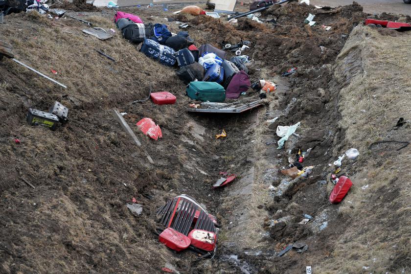 Авария украинского автобуса в Польше. Фото: PAP/Darek Delmanowicz