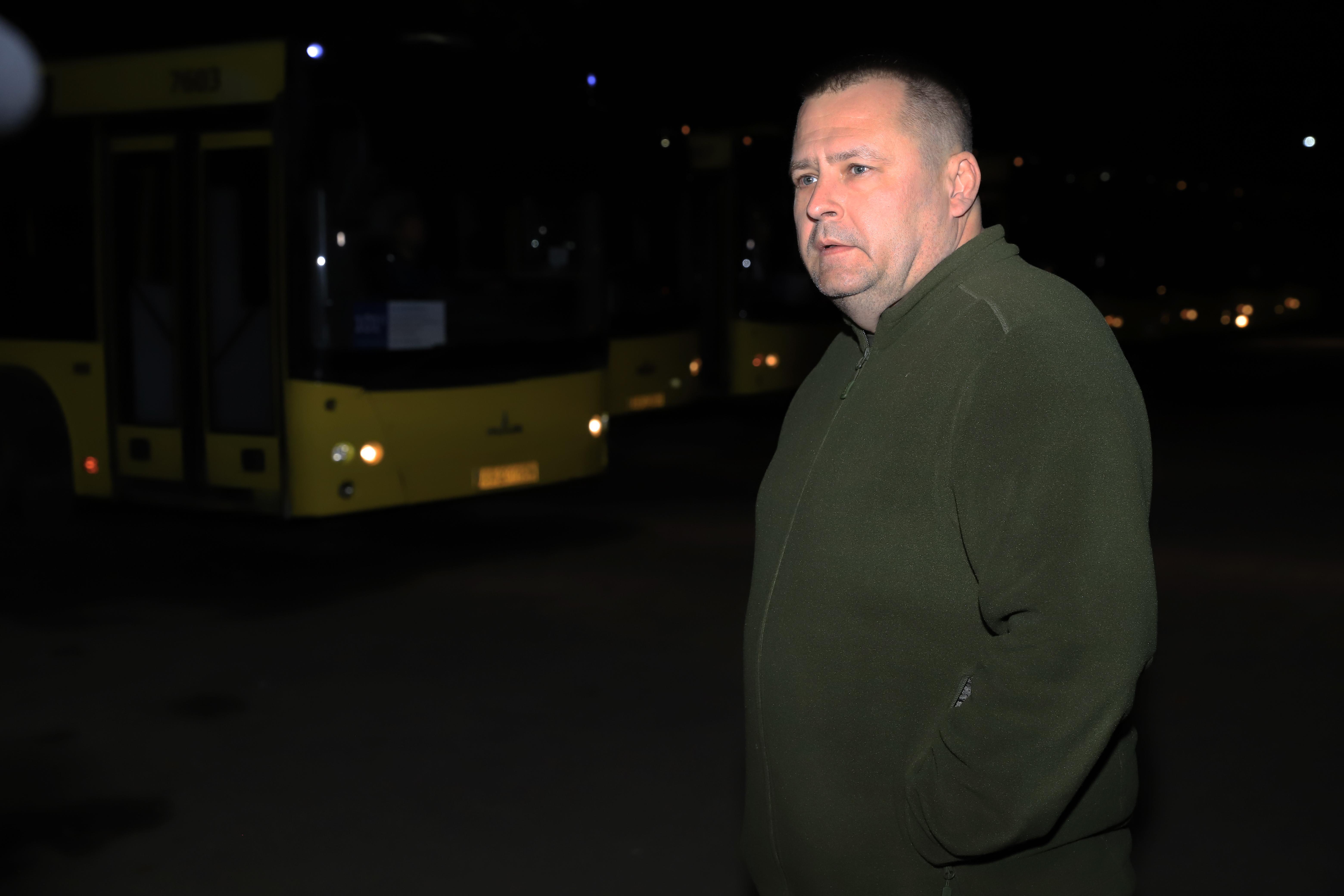 На маршрути у Дніпрі вийшли столичні автобуси