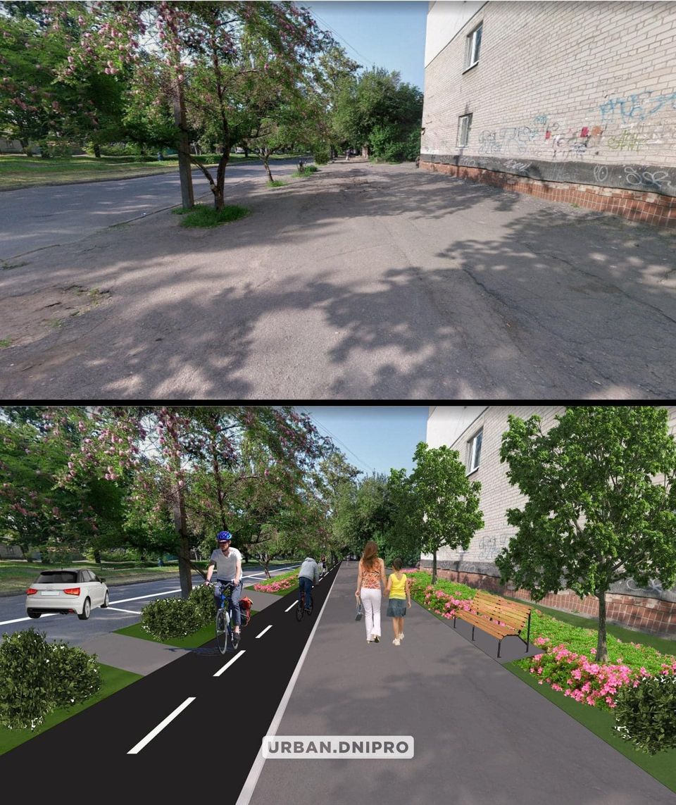 Як виглядатиме вулиця Юрія Савченка після реконструкції