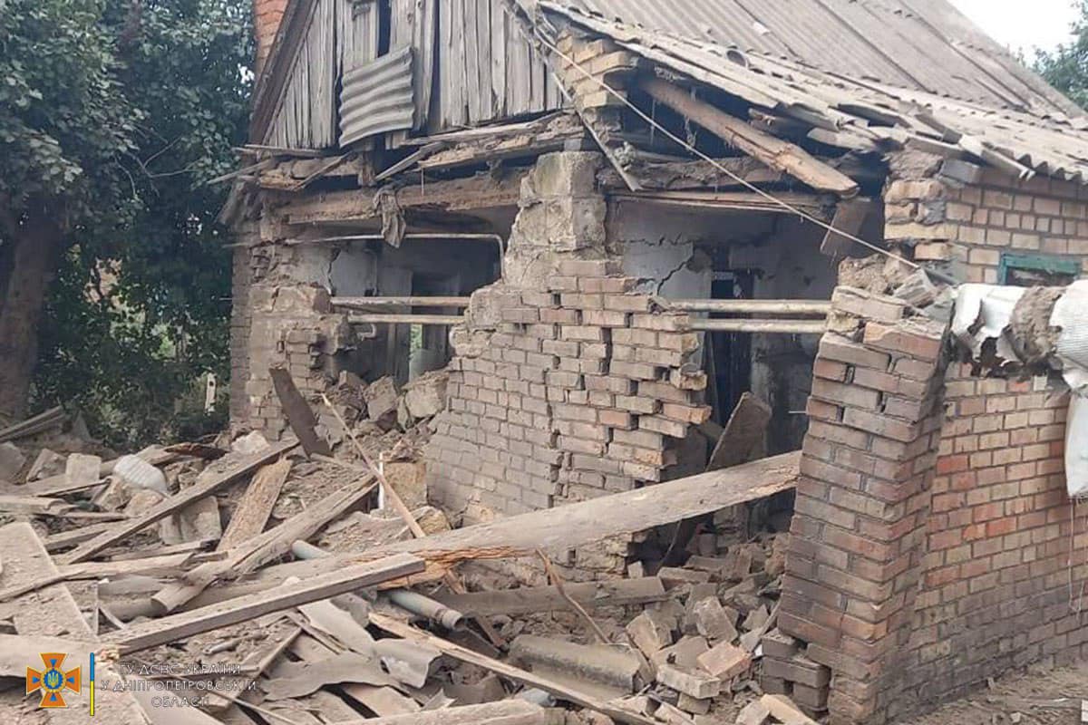 Через обстріл пошкоджені житлові будинки