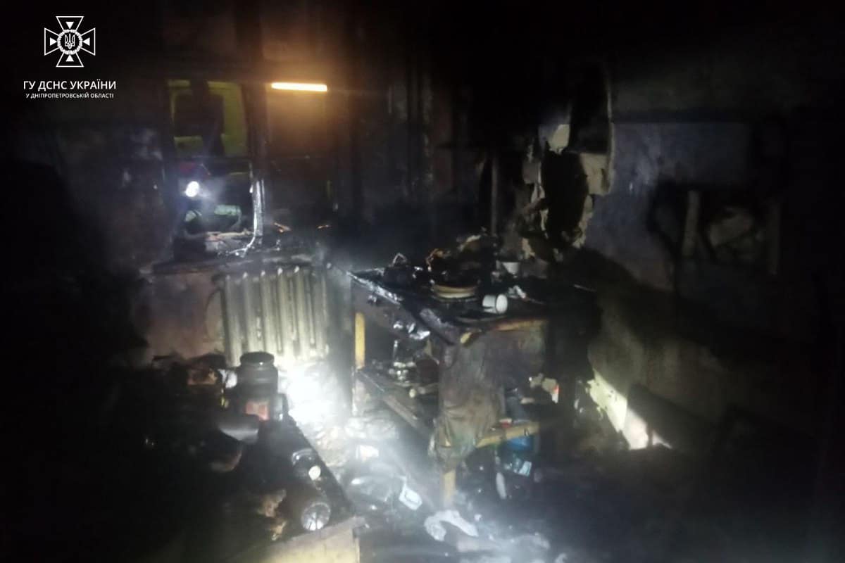 У Кривому Розі горіла квартира