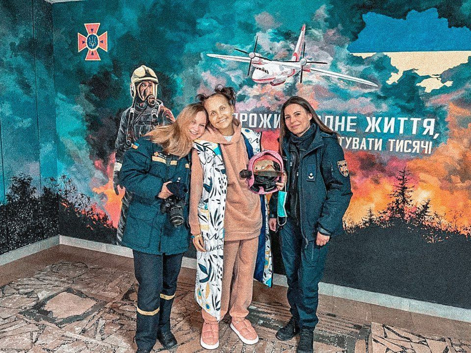 Евгения Дудка вернулась в Украину и успела посетить коллег