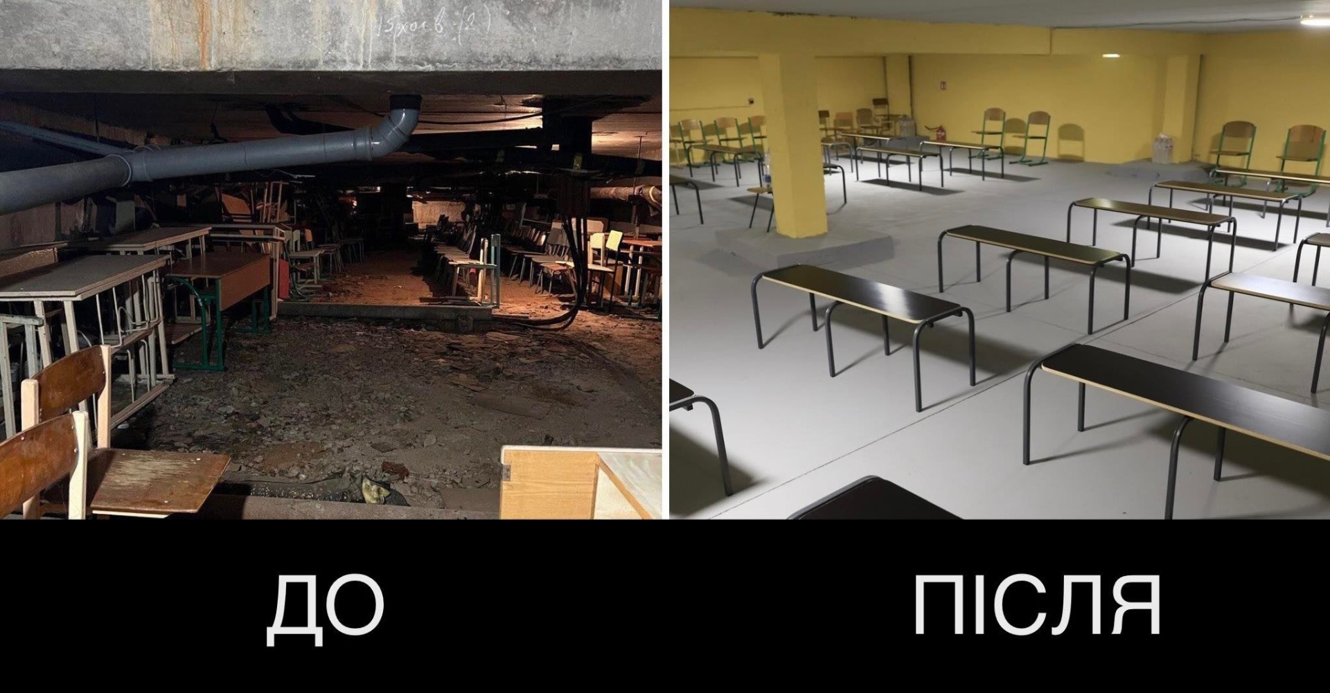 В Днепре обустраивают укрытие