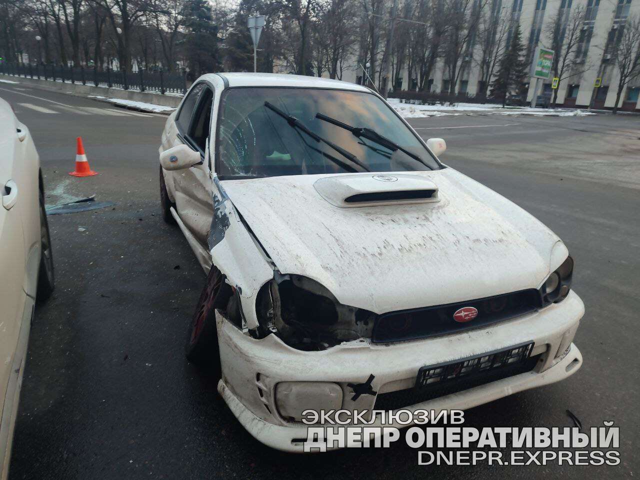 У центрі Дніпра сталася ДТП