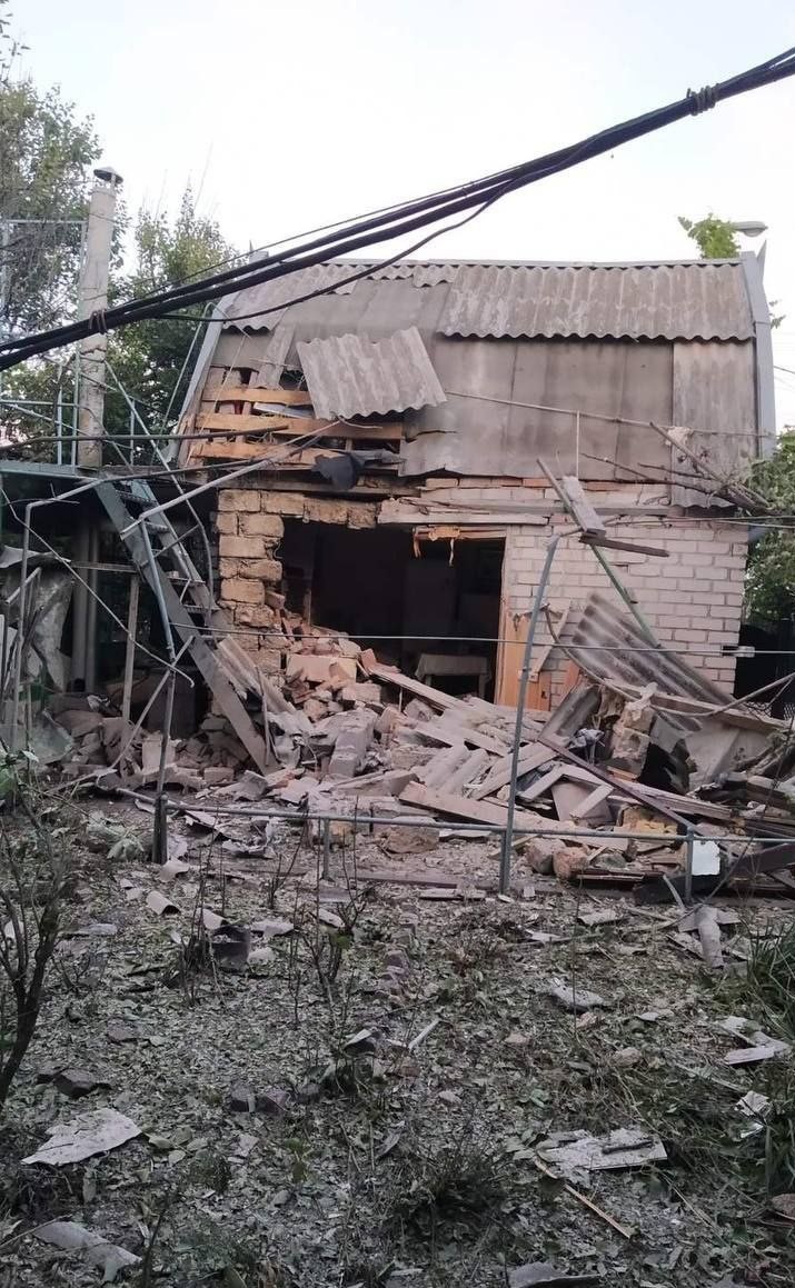 Наслідки ворожого обстрілу Зеленодольської громади