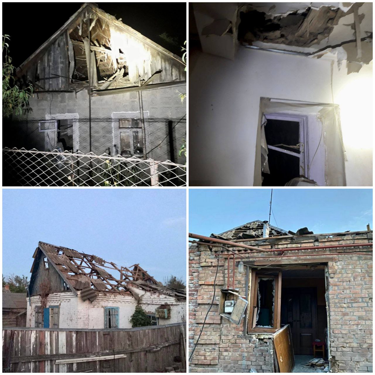 Из-за обстрелов повреждено около 40 частных домов