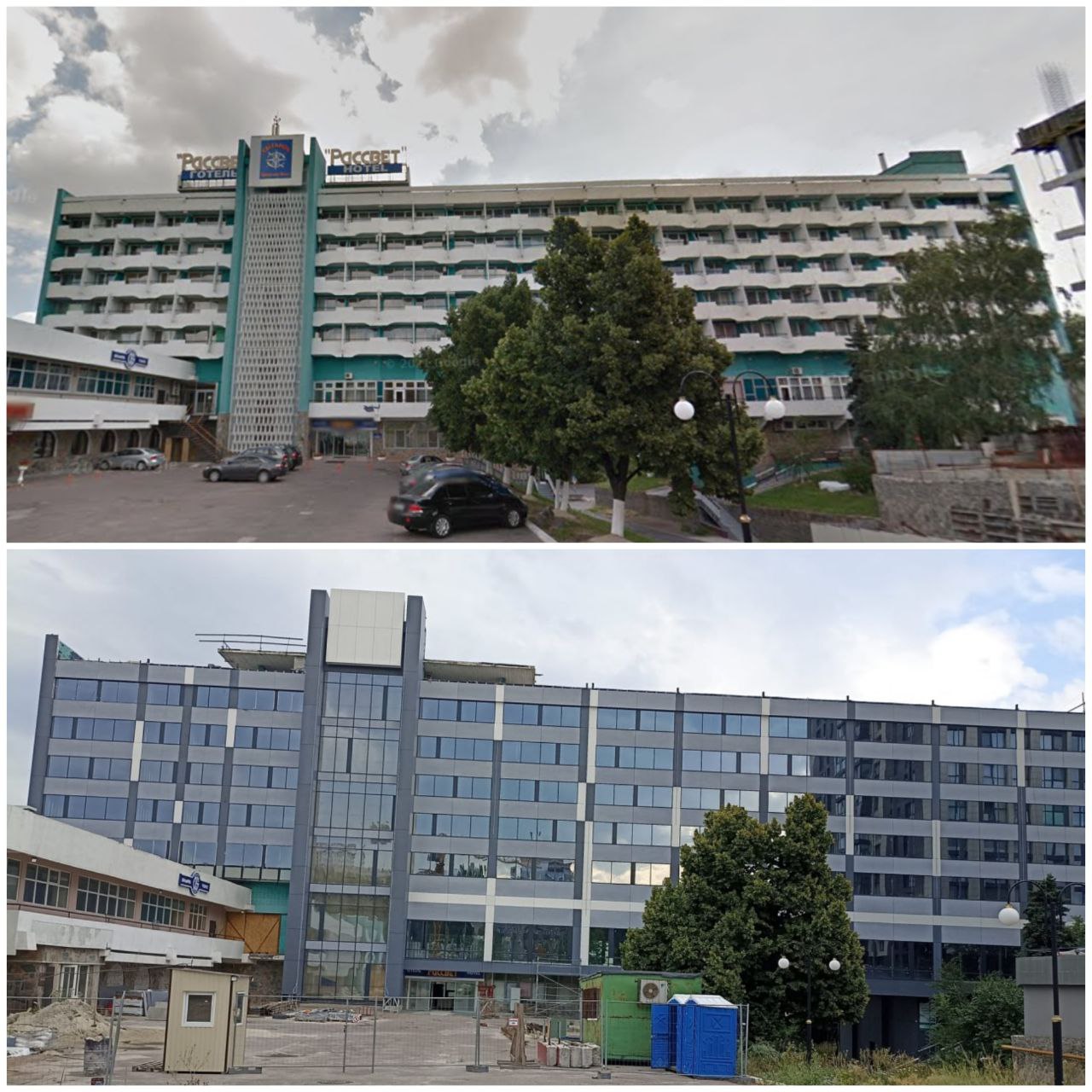 Будівництво готелю продовжується