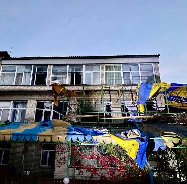 Внаслідок ворожого обстрілу пошкоджені будинки