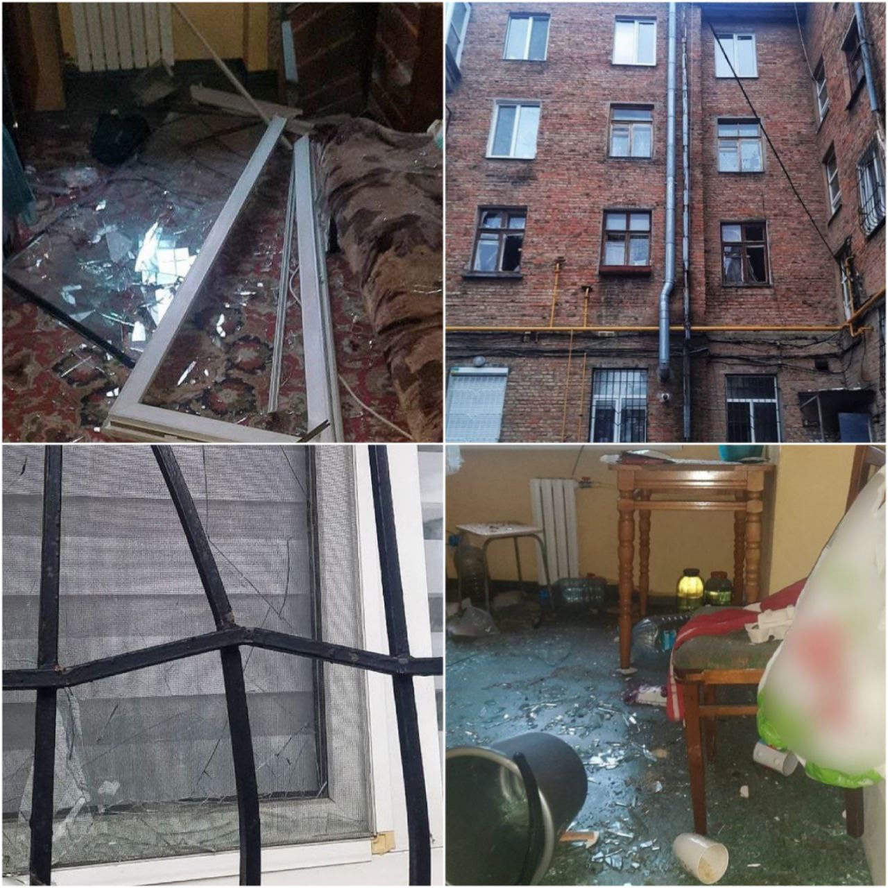 Наслідки ракетних ударів по Дніпру