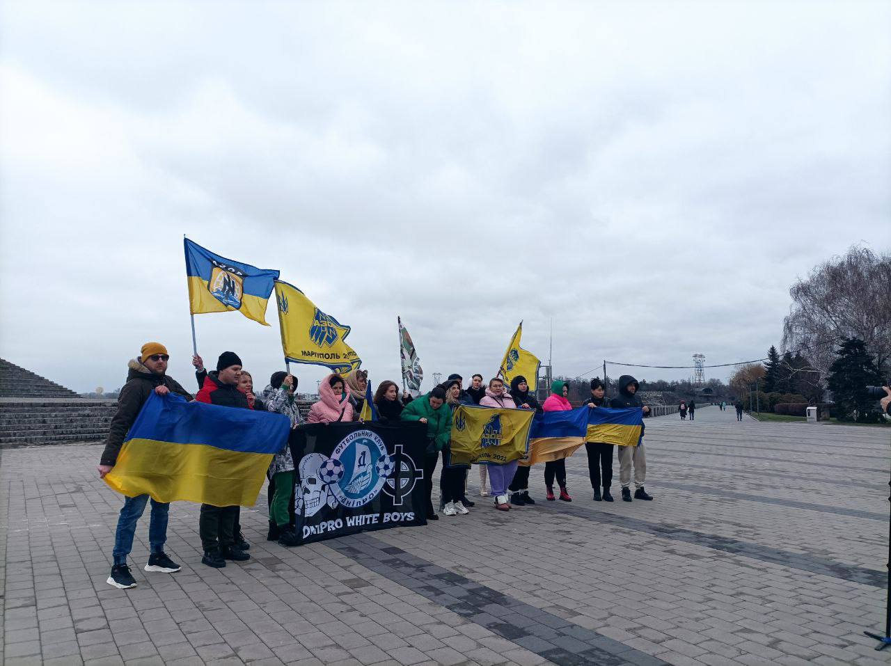 В мероприятии приняли участие родные военных и небезразличные жители