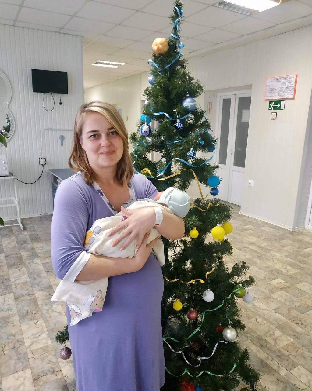 В Днепре в новогоднюю ночь родился один малыш - фото: t.me/borys_filatovv
