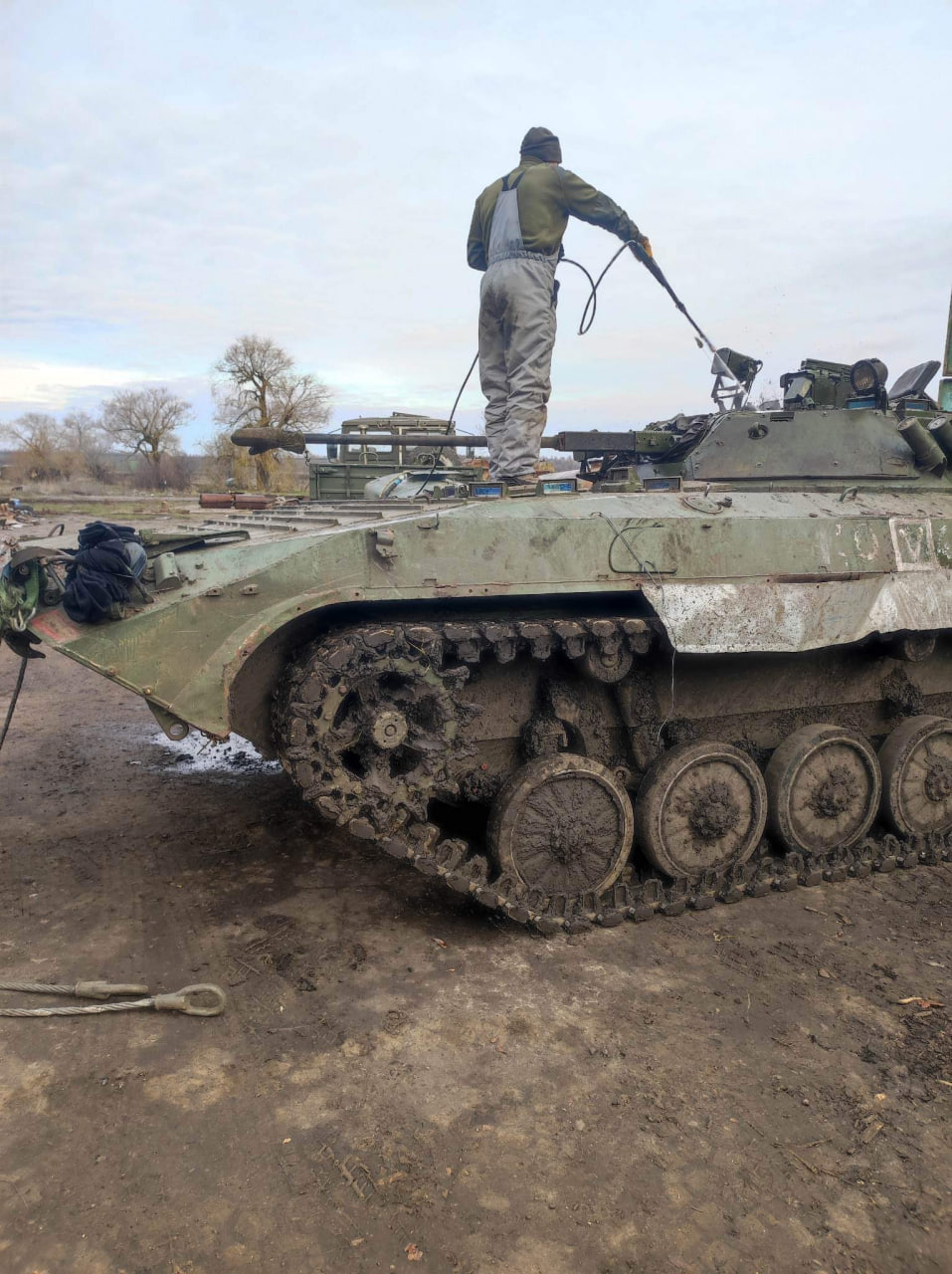 Бійці з дніпровської бригади захопили ворожу БМП