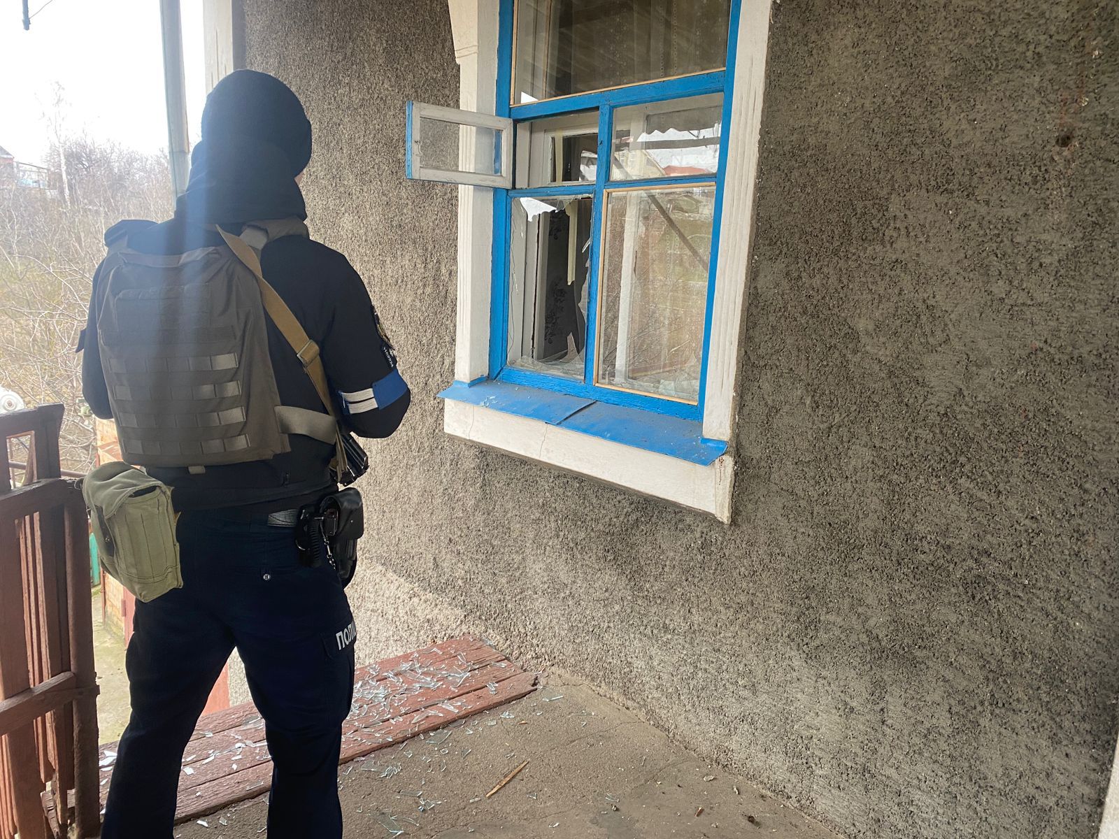 Враг из ствольной артиллерии обстрелял город Марганец