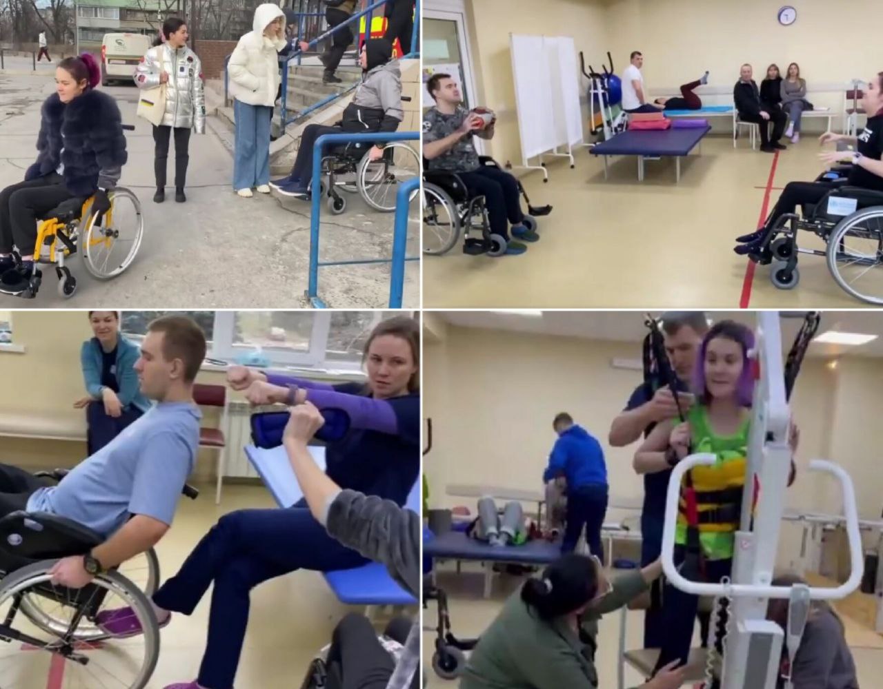 Подружжя, яке постраждало від ракетного удару, проходить реабілітацію