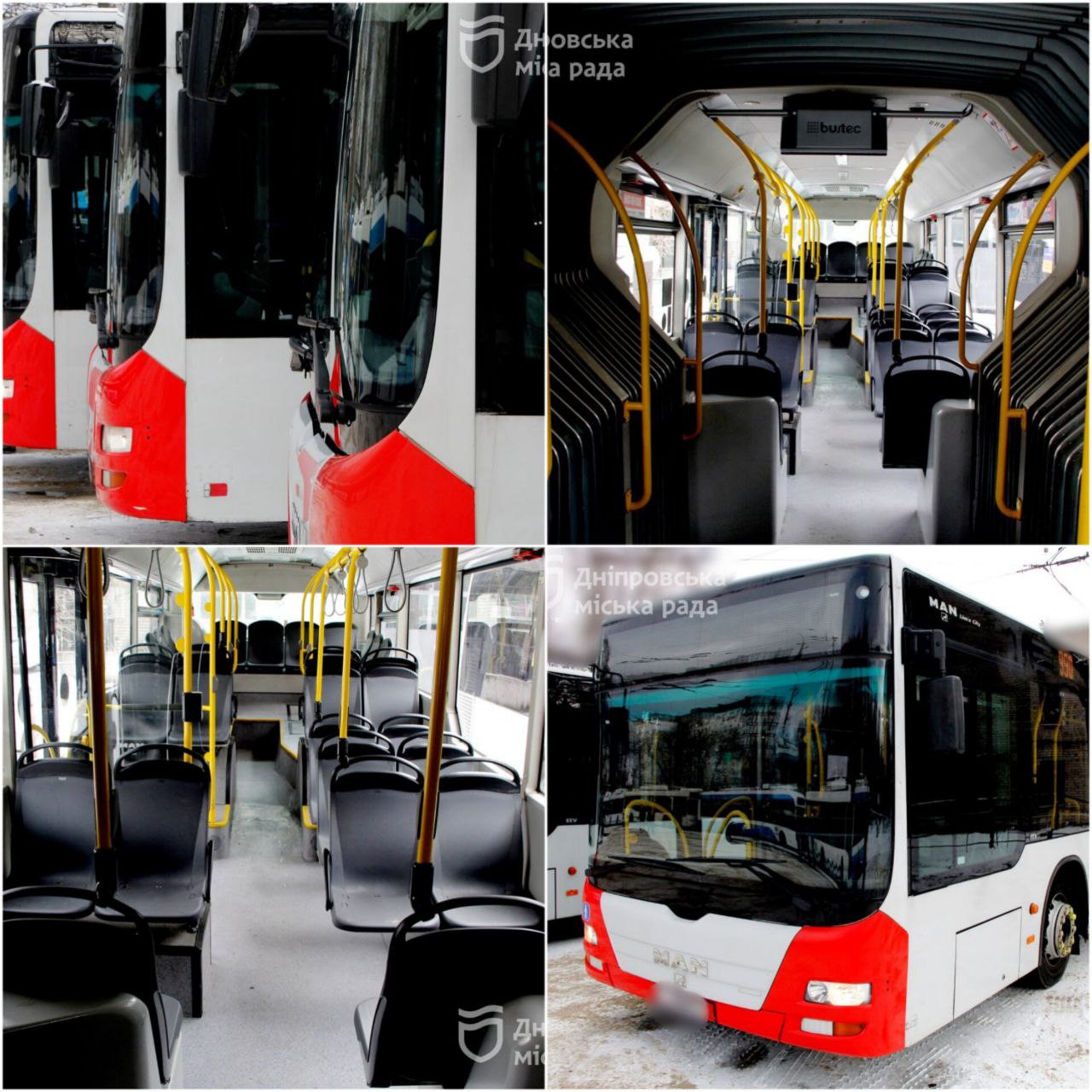 До Дніпра приїхали німецькі автобуси