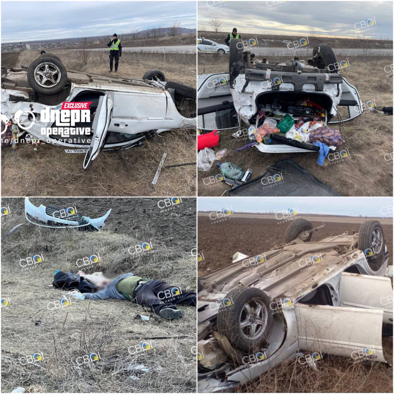 На трасі біля Кривого Рогу сталася смертельна ДТП