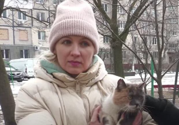 Волонтер спасла семь животных после ракетного удара