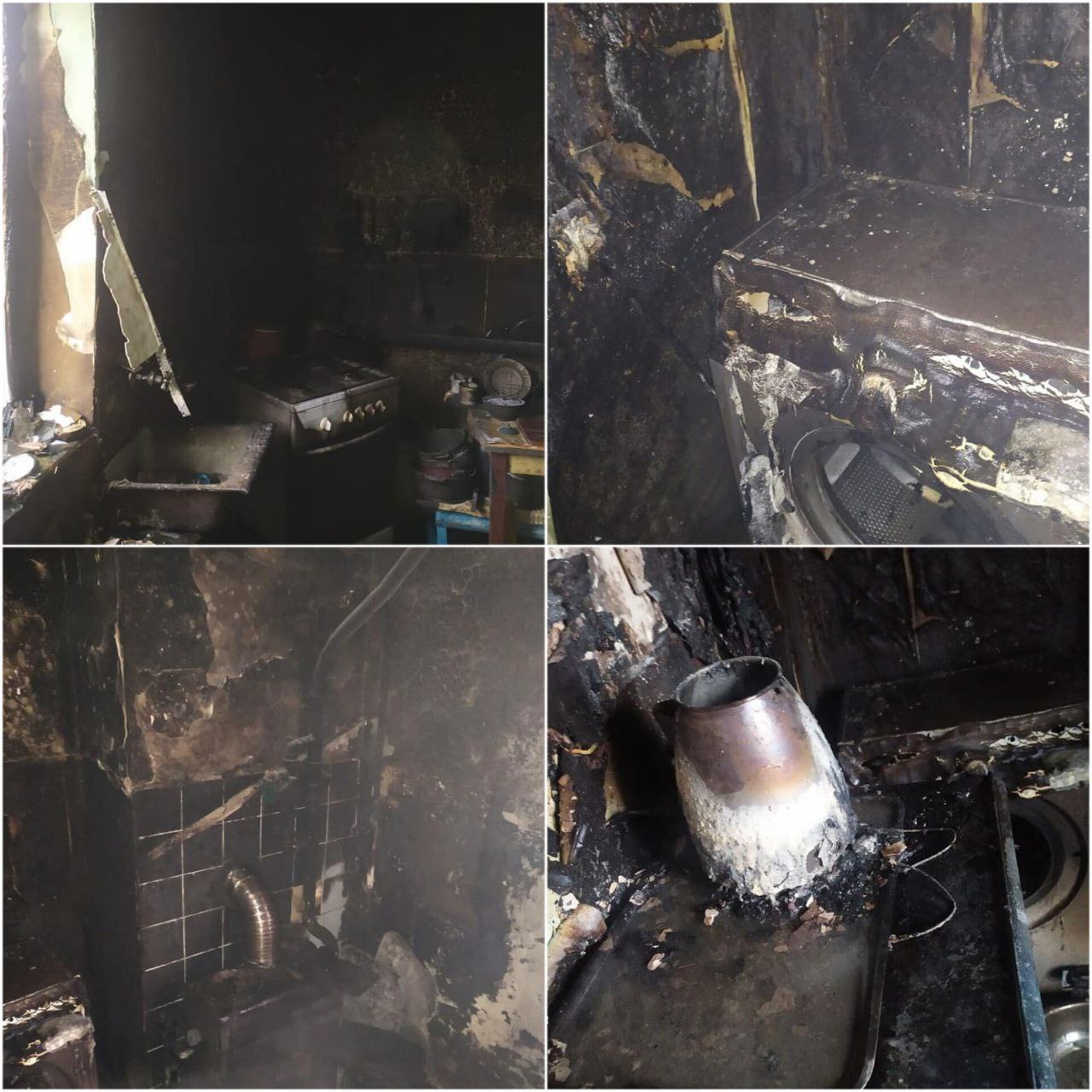 Вогонь знищив домашні речі