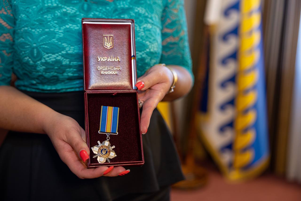 У Дніпрі посмертно нагородили Віру Лебединець