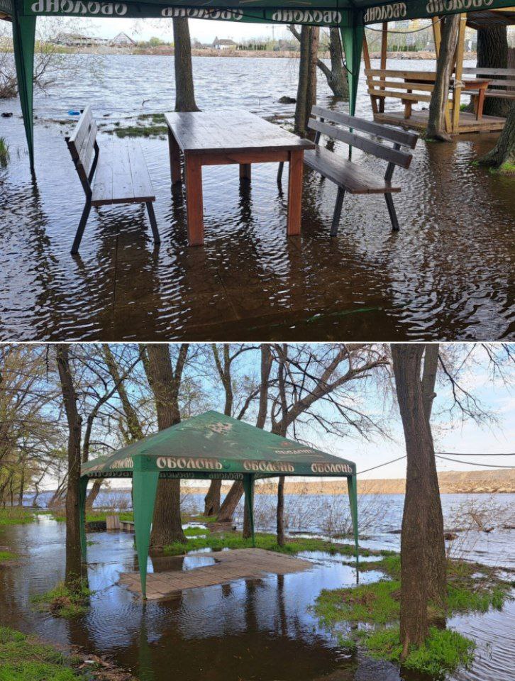У Дніпрі затопило кав'ярню