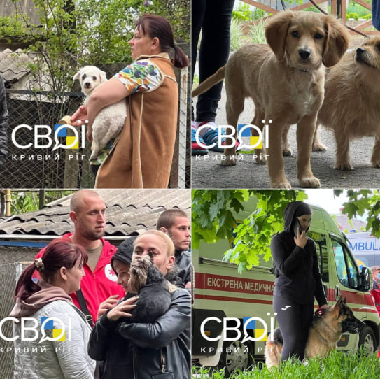 В Кривом Роге во время пожара спасли 17 человек