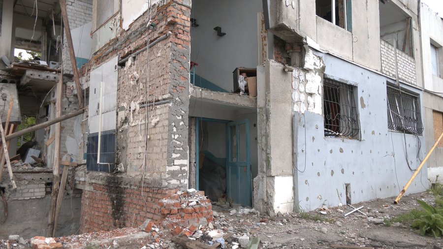 Зруйновані квартири в Підгородному -