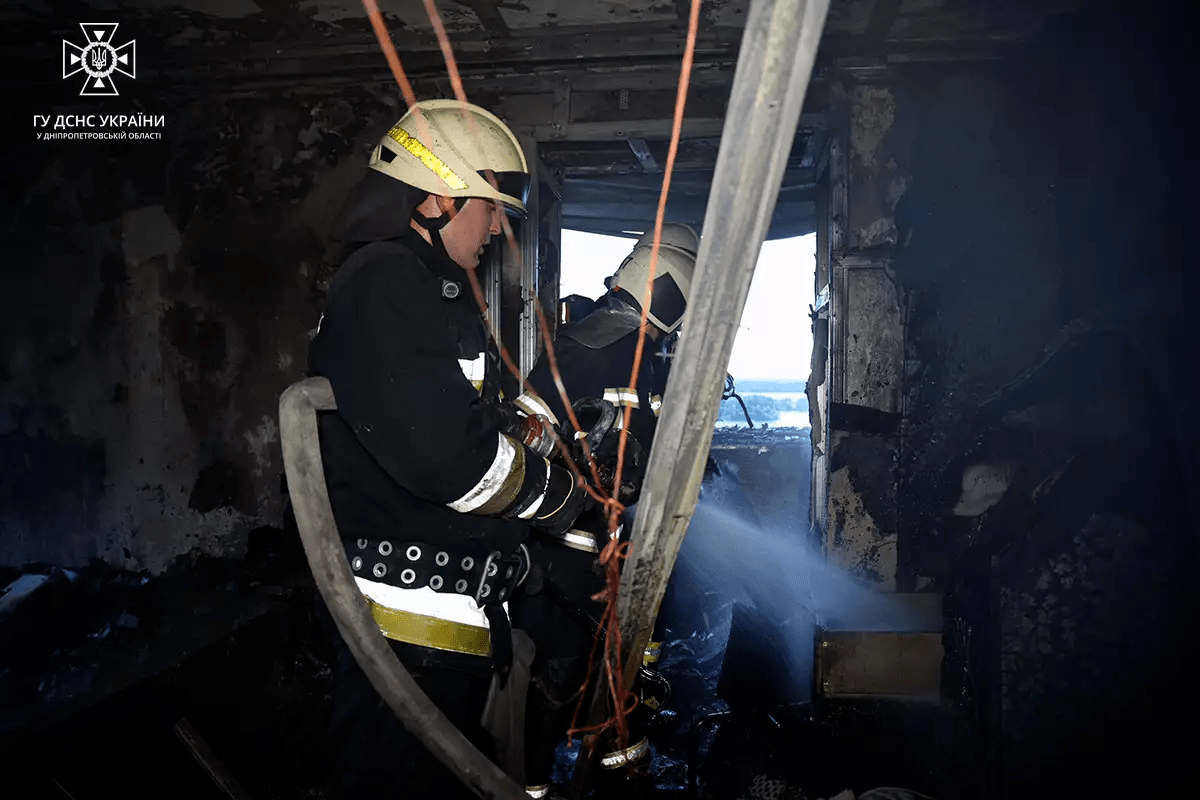 Пожежа в квартирі в Дніпрі -