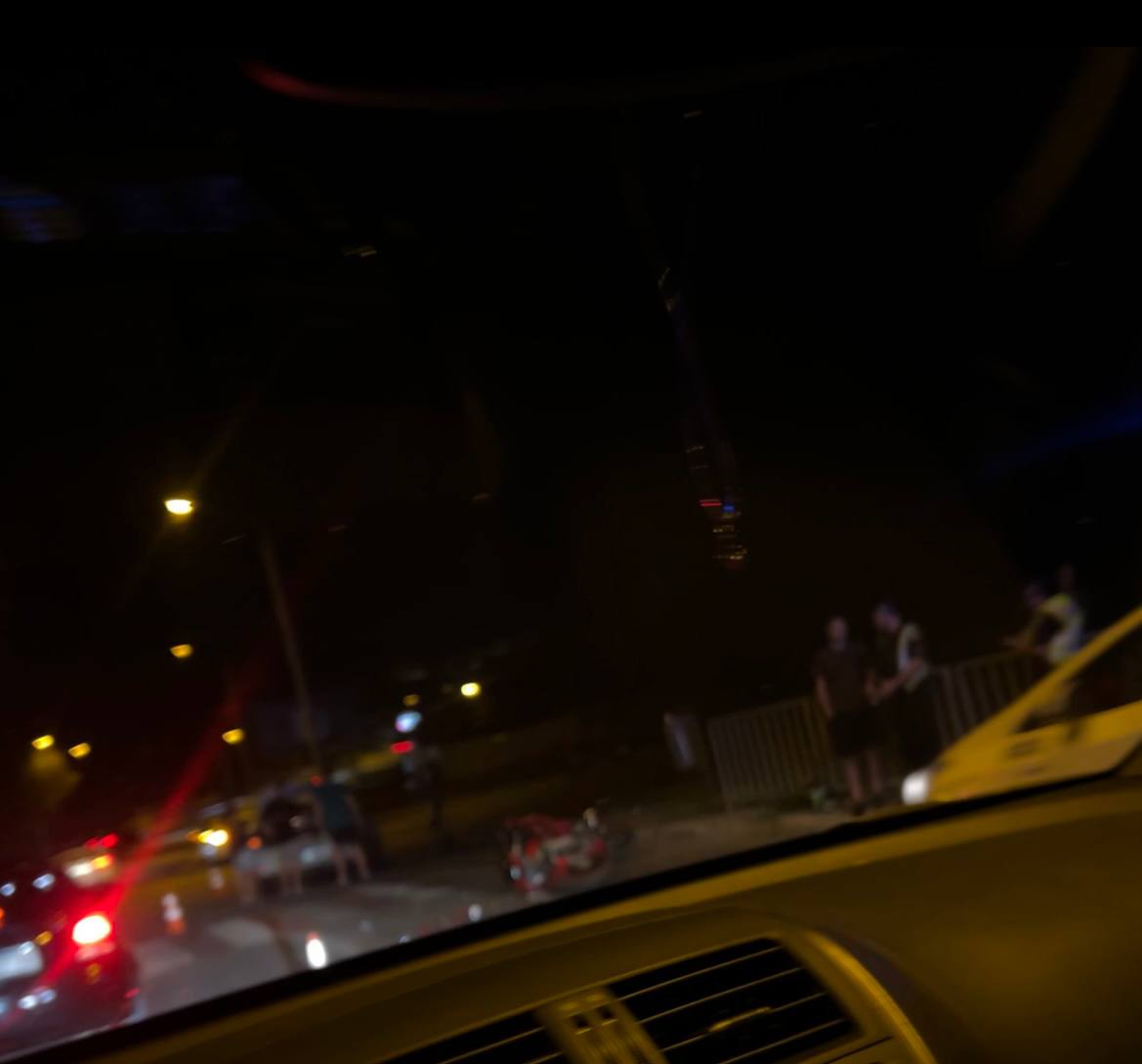 Таксист збив мотоцикліста -