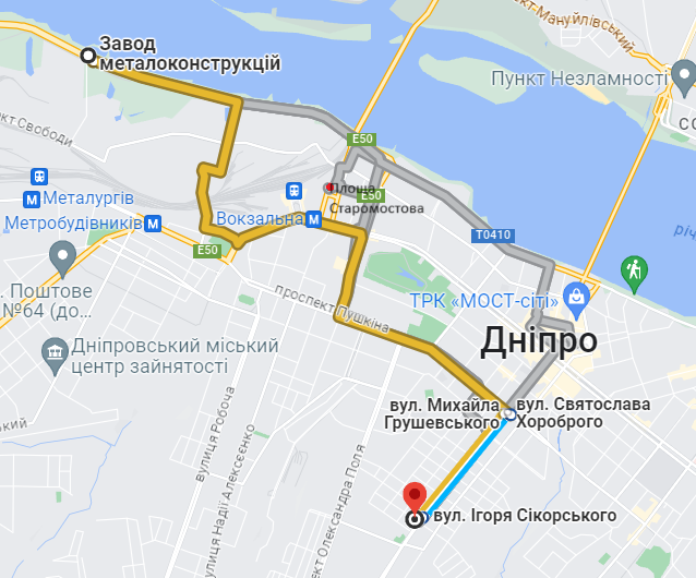 Где в Днепре 10 ноября произойдут изменения в работе общественного транспорта фото