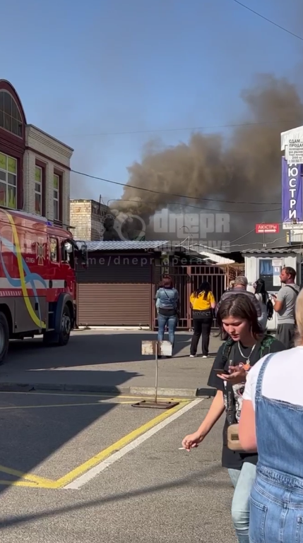 У Дніпрі сталася пожежа на "Озерці" -